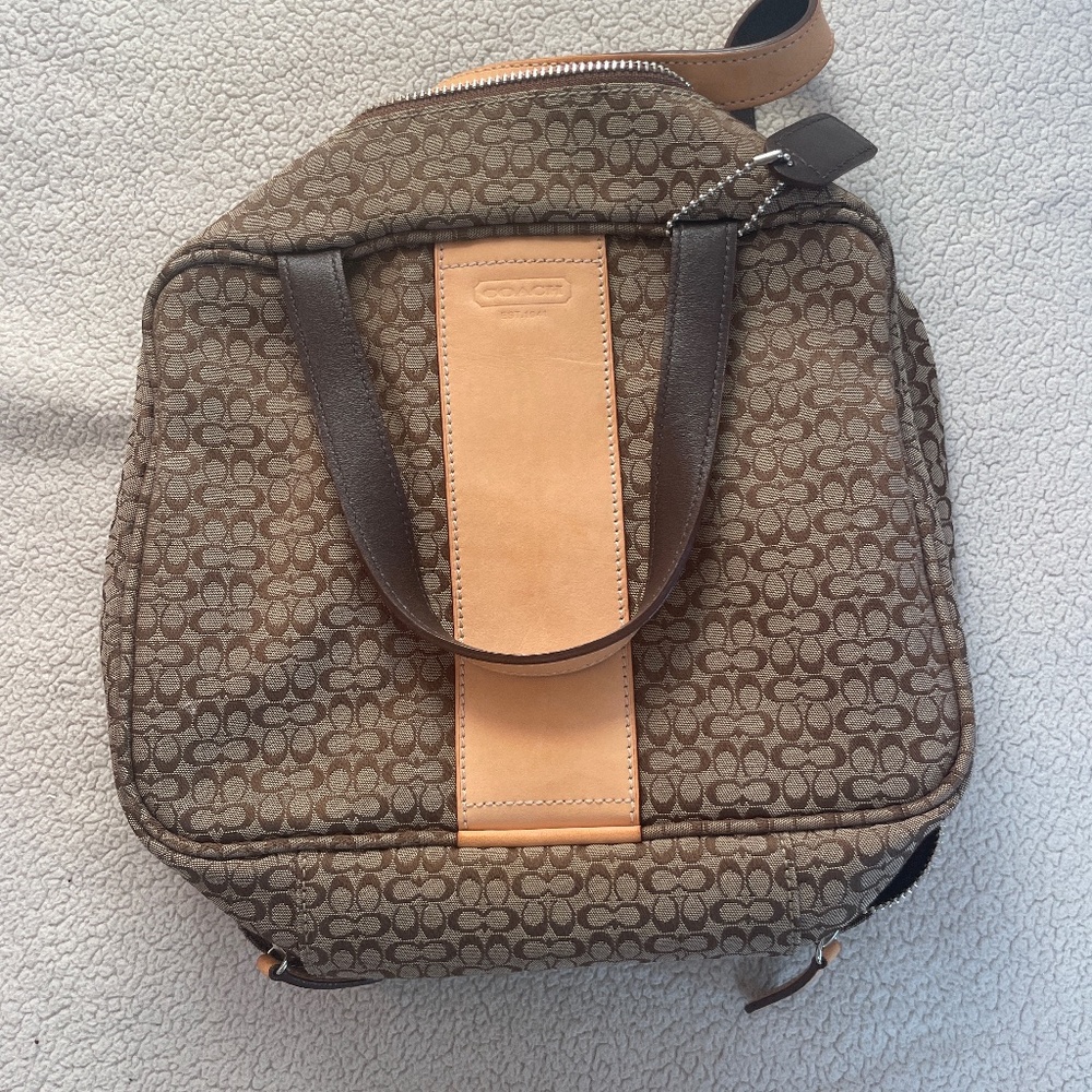 Coach travel / toiletry bag